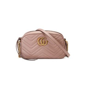 GG Marmont small matelasse shoulder bag - 4