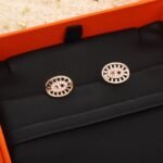 HERMES Chaine d??ancre Divine stud earrings, small model - 图片 4
