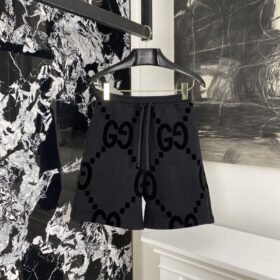 Gucci Flocked G Shorts