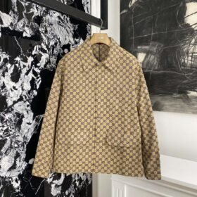 Gucci all-over print jacquard jacket