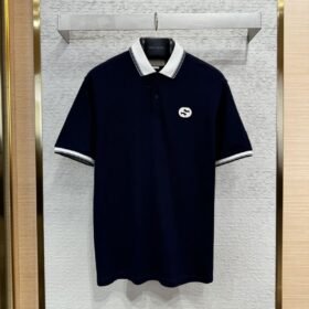 Gucci interlocking badge polo shirt 3