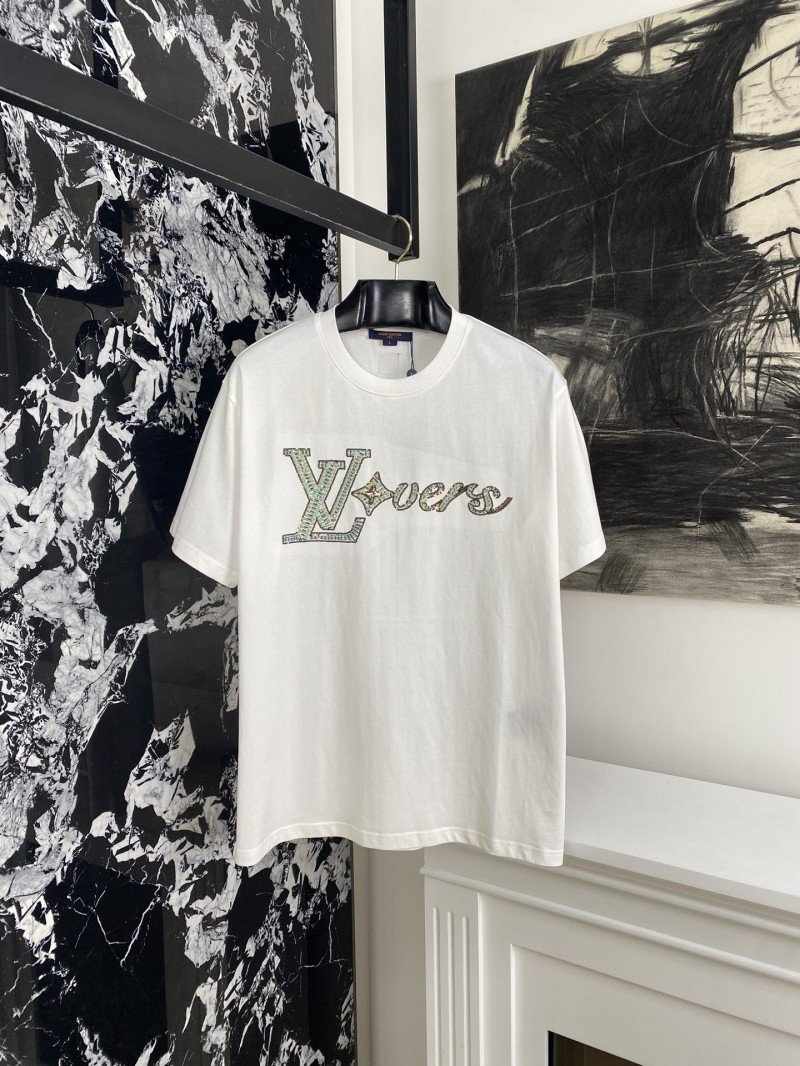 1-129-1.jpg LV Beaded Knit Short Sleeve - 图片 1