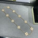 Van Cleef and Arpels Vintage Alhambra necklace 10 motifs - 图片 2