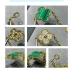 Van Cleef and Arpels Vintage Alhambra necklace 10 motifs - 图片 3