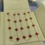 Van Cleef and Arpels Vintage Alhambra long necklace 20 motifs - 图片 4