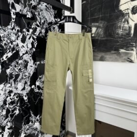 LV Workwear Embroidered Straight Leg Pants 3