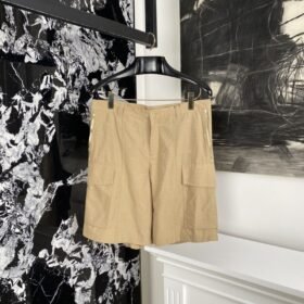 LV logo dark print work shorts