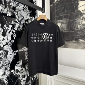 Margiela Deconstructed Double Layer Short Sleeve T-Shirt