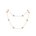 Van Cleef and Arpels Sweet Alhambra long necklace 16 motifs - 图片 2