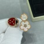Van Cleef and Arpels Lucky Spring Between the Finger ring - 图片 7
