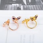 Van Cleef and Arpels Two Butterfly Between the Finger ring - 图片 3