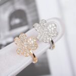 Van Cleef and Arpels Frivole ring 1 flower - 图片 3