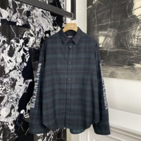 Balenciaga Japan Only Phantom Plaid Shirt