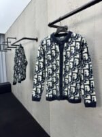 Dior Jacquard Knit Mohair Cardigan 2
