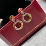 CARTIER Trinity earrings brilliant-cut diamonds - 图片 2