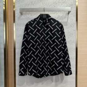 Balenciaga Printed Collar Shirt