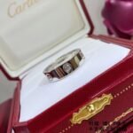 CARTIER LOVE ring classic model 3 diamonds - 图片 6