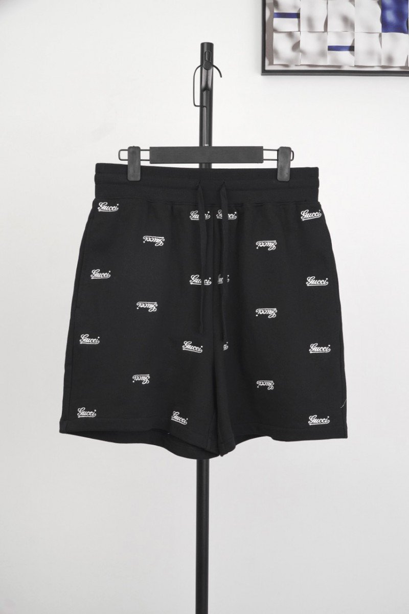 1-46-4.jpg Gucci embroidered shorts with all-over signature G monogram - 图片 1
