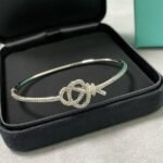 Tiffany and Co TIFFANY Knot Hinged Bracelet - 图片 4