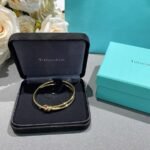 Tiffany and Co TIFFANY Knot Double Row Hinged Bangle - 图片 5