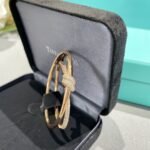 Tiffany and Co TIFFANY Knot Double Row Hinged Bangle - 图片 5