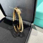 Tiffany and Co TIFFANY Knot Double Row Hinged Bangle - 图片 4