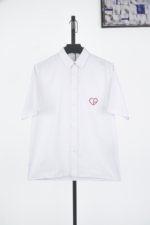 Dior Cd Small Heart Embroidered Short Sleeve