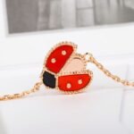 Van Cleef and Arpels Lucky Spring bracelet open wings ladybug - 图片 6