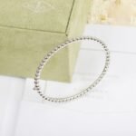 Van Cleef and Arpels Perl??e pearls of gold bracelet medium model - 图片 2