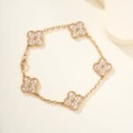 Van Cleef and Arpels Vintage Alhambra bracelet 5 motifs - 图片 2