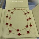 Van Cleef and Arpels Vintage Alhambra long necklace 20 motifs - 图片 2