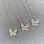 Van Cleef and Arpels Two Butterfly pendant - 图片 7