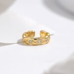 CHANEL Coco Crush earcuff Quilted motif - 图片 5