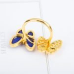 Van Cleef and Arpels Two Butterfly Between the Finger ring - 图片 2