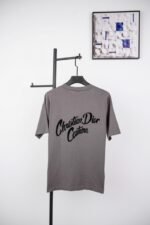 Dior Cd Embroidery Flocked Short Sleeve - 图片 2