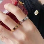 CARTIER LOVE ring small model 1 diamond - 图片 6