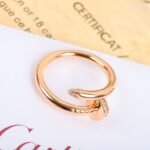 CARTIER Juste un Clou ring classic model diamonds - 图片 3