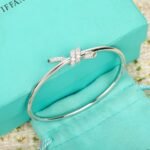 Tiffany and Co TIFFANY Knot Wire Bangle - 图片 2