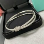 Tiffany and Co TIFFANY Knot Double Row Bracelet - 图片 2