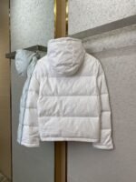 Fendi Double F Full Print Down Jacket White - 图片 2