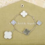 Van Cleef and Arpels Magic Alhambra bracelet 5 motifs - 图片 2