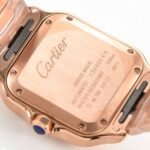 CARTIER Santos de Cartier watch Medium model 41.9 mm x 35.1 mm - 图片 7