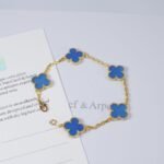 Van Cleef and Arpels Vintage Alhambra bracelet 5 motifs - 图片 2