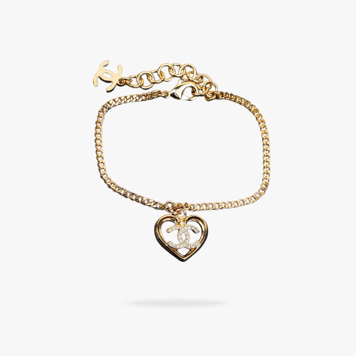 23.jpg CHANEL CC Heart bracelet - 图片 1