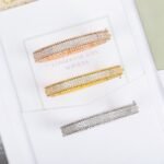 Van Cleef and Arpels Perl??e diamonds bracelet 3 rows medium model - 图片 3