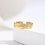 CHANEL Coco Crush earcuff Quilted motif - 图片 2