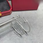 CARTIER Juste un Clou hoop earrings large model paved - 图片 3