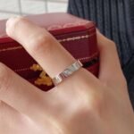CARTIER LOVE ring small model 1 diamond - 图片 5