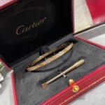 CARTIER LOVE bracelet small model paved - 图片 4