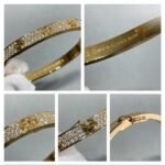 CARTIER LOVE bracelet classic model paved - 图片 3